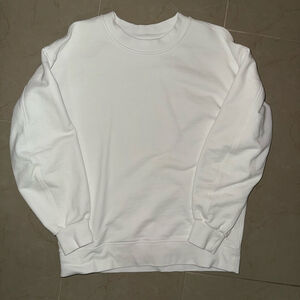 lululemon athletica White Crewneck Sweater